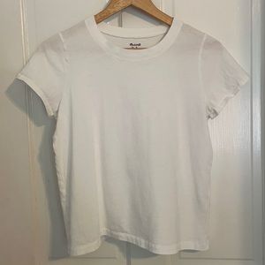 Madewell Basic White T-Shirt